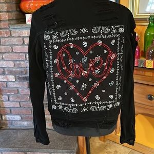 HiddenJean Costume black denim jacket